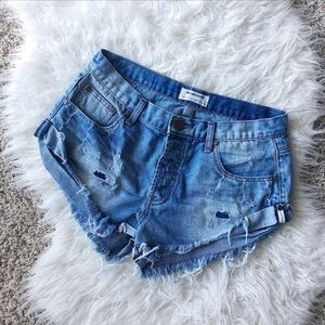 One Teaspoon Blue Jack  Bandits size 28